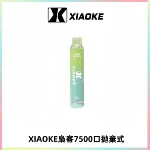 XIAOKE梟客7500Puffs跑馬燈拋棄式電子煙 可發光一次性